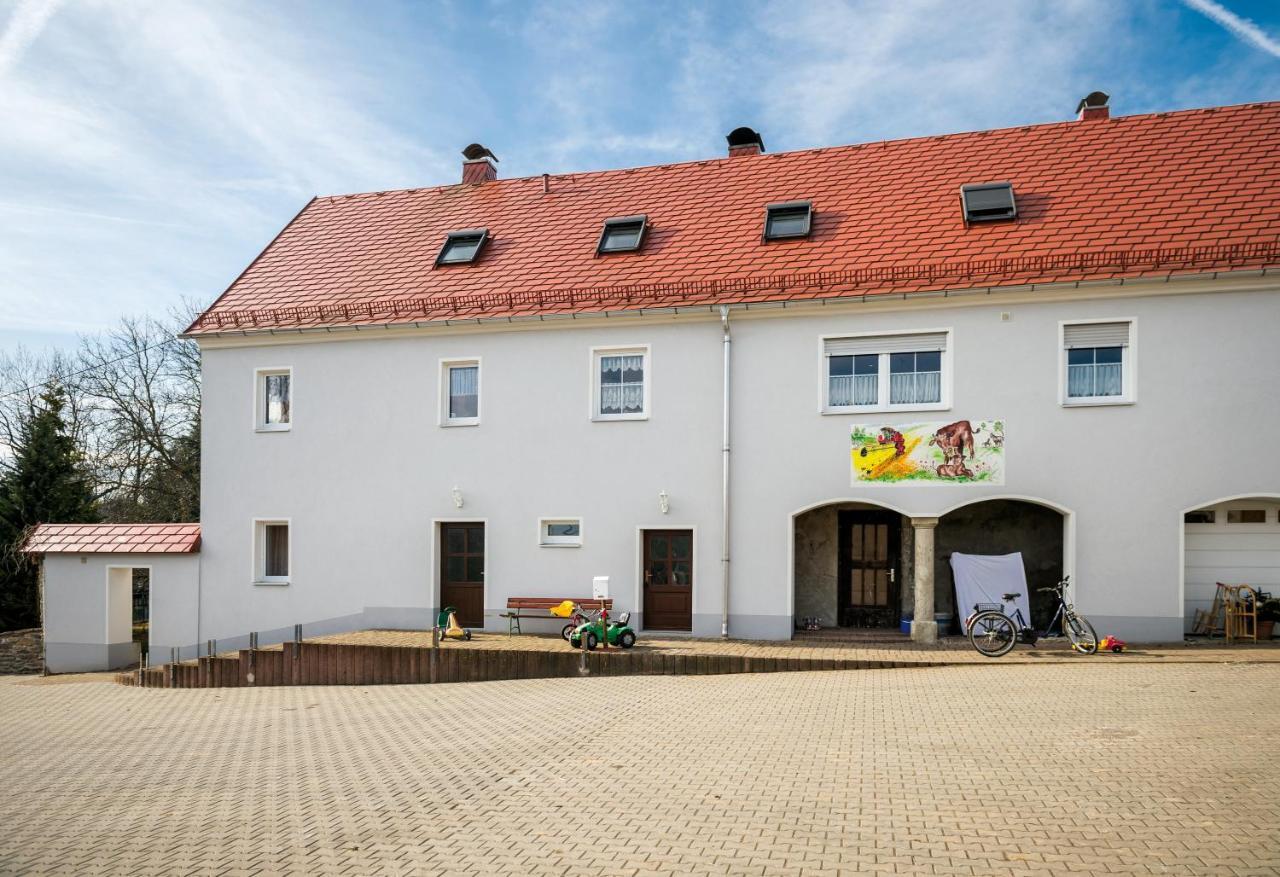 Ferienwohnung Am Bauernhof Oederan Ngoại thất bức ảnh